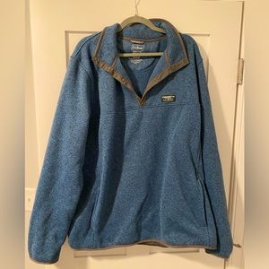 LL Bean Blue Men’s Fleece XXL Tall